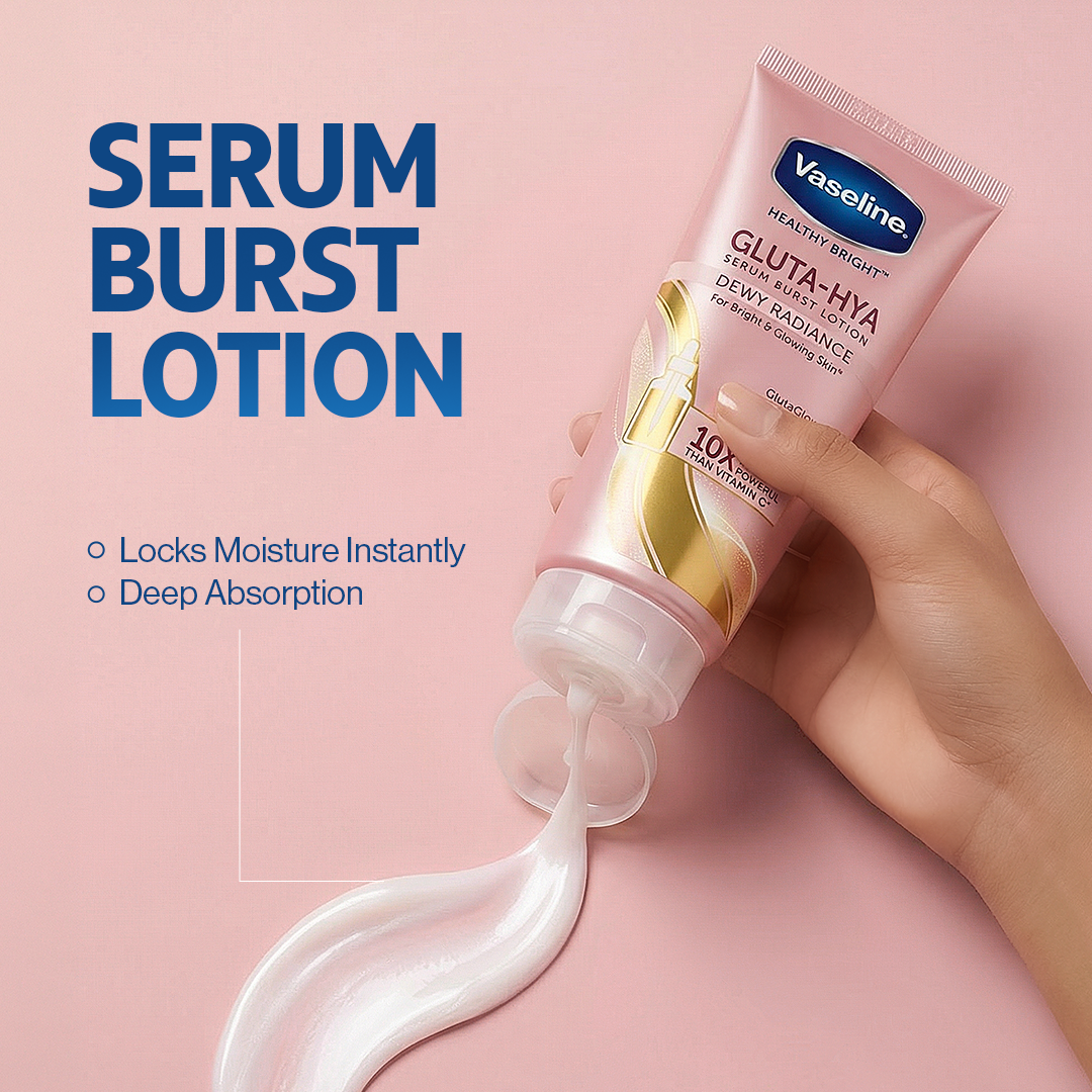 Vaseline - Gluta Hya Dewy Radiance - 70ml ingredients label