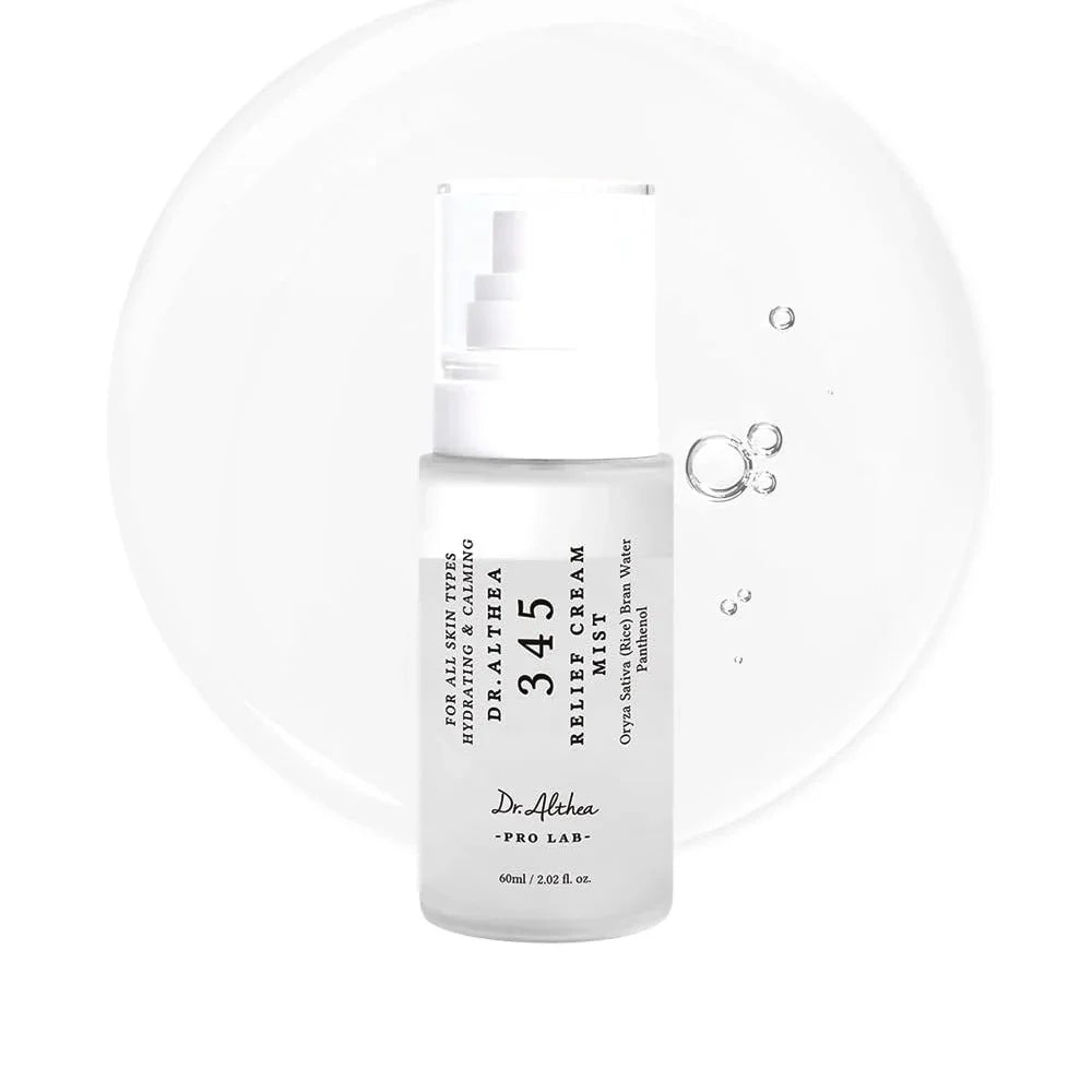 Dr. Althea - 345 Relief Cream Mist 60ml front packaging