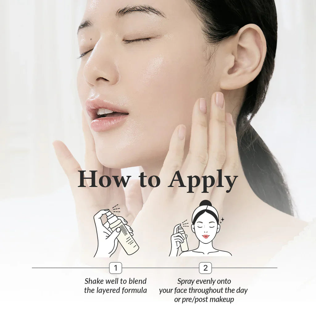 Dr. Althea - 345 Relief Cream Mist 100ml how to use steps