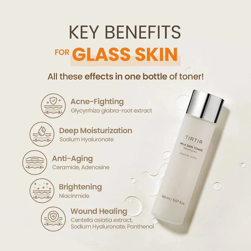 Tirtir - Milk Skin Toner 20Ml texture gel cream