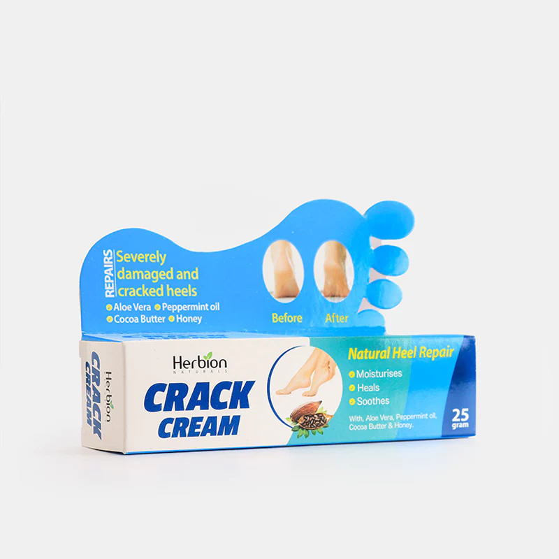 Herbion Crack Cream texture gel cream