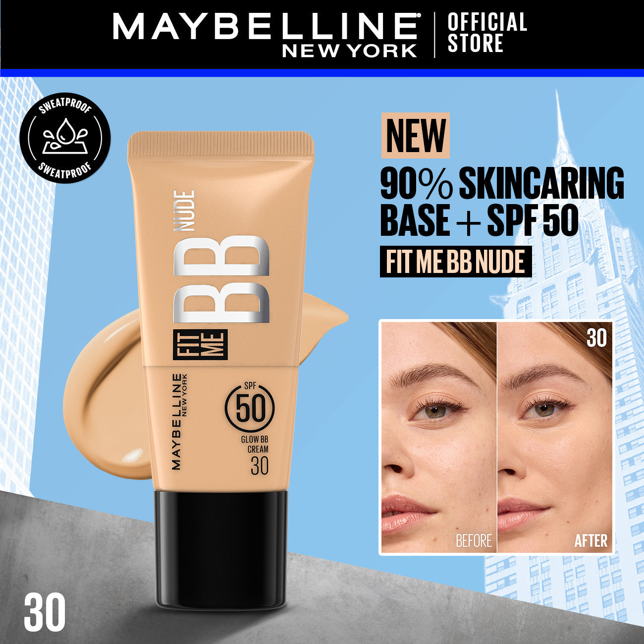 Maybelline - Fit Me BB Nude Cream image 13
