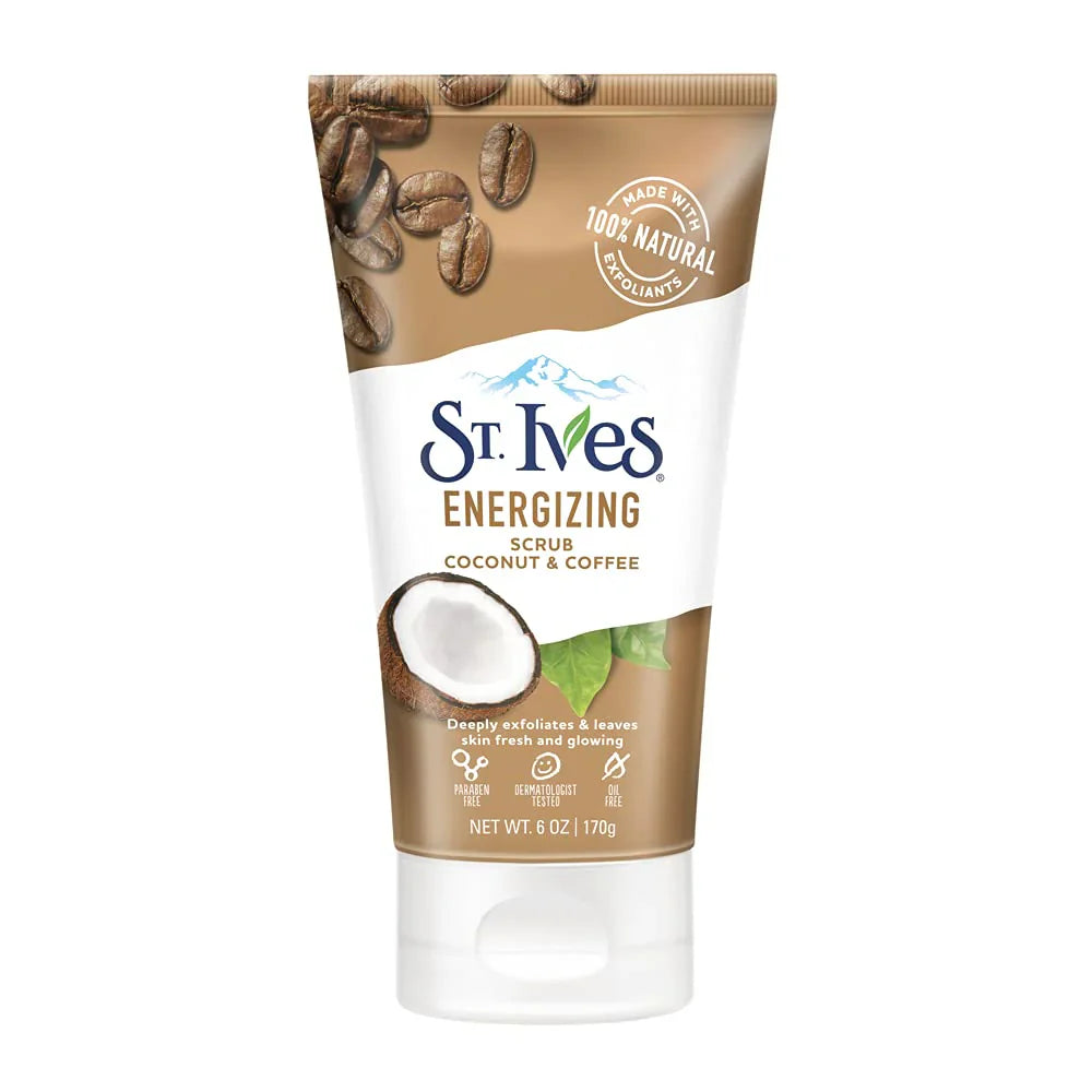 St. Ives - Scrub Coconut & Coffee Energizing - 170g front packaging