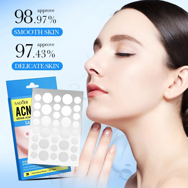 Sadoer Salicylic Acid Acne Patch 36S ingredients label