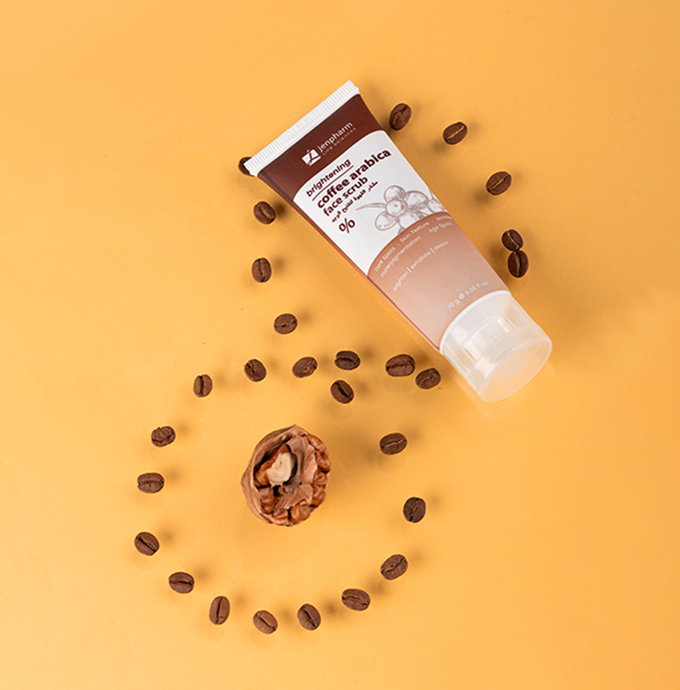 Jenpharm - Brightening Coffee Scrub texture gel cream