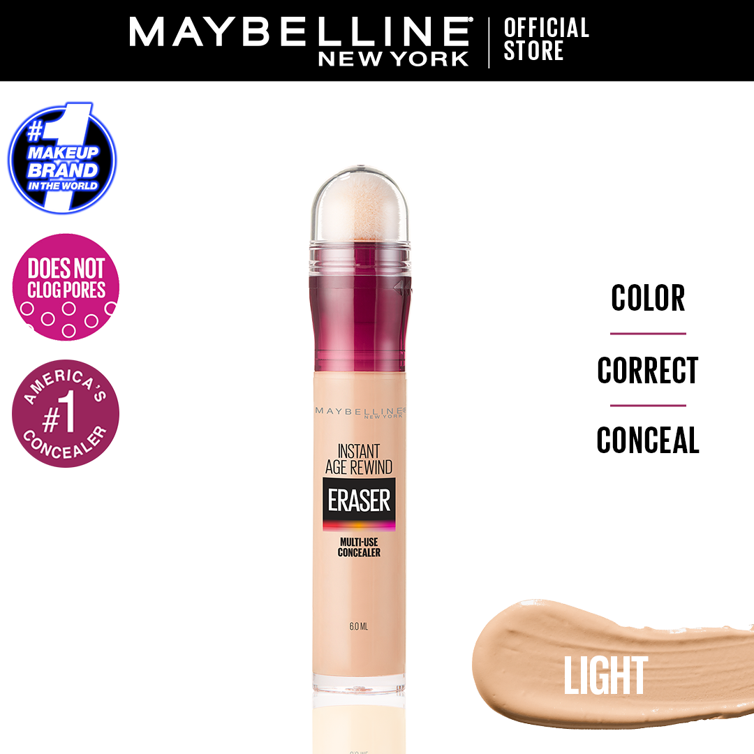 Maybelline Instant Age Rewind Eraser Multi Use Concealer 120 jar close up