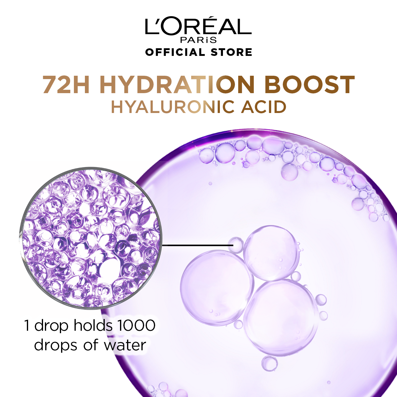 L'Oreal Paris - Elseve Hyaluron Moisture Hydra Filling Night Cream 150ml texture gel cream