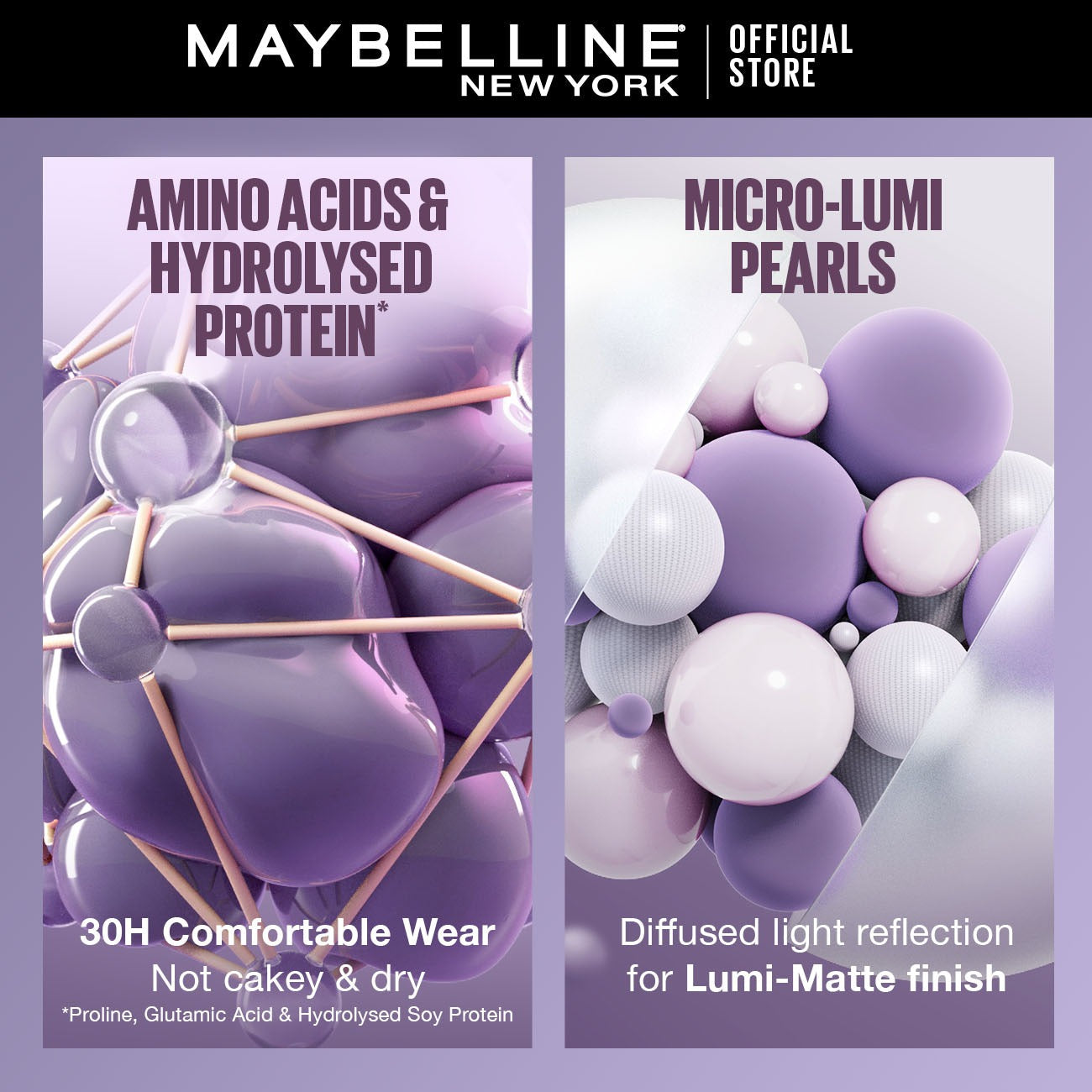 Maybelline - New York Superstay Lumi Matte Liquid Foundation 18ML suitable skin types