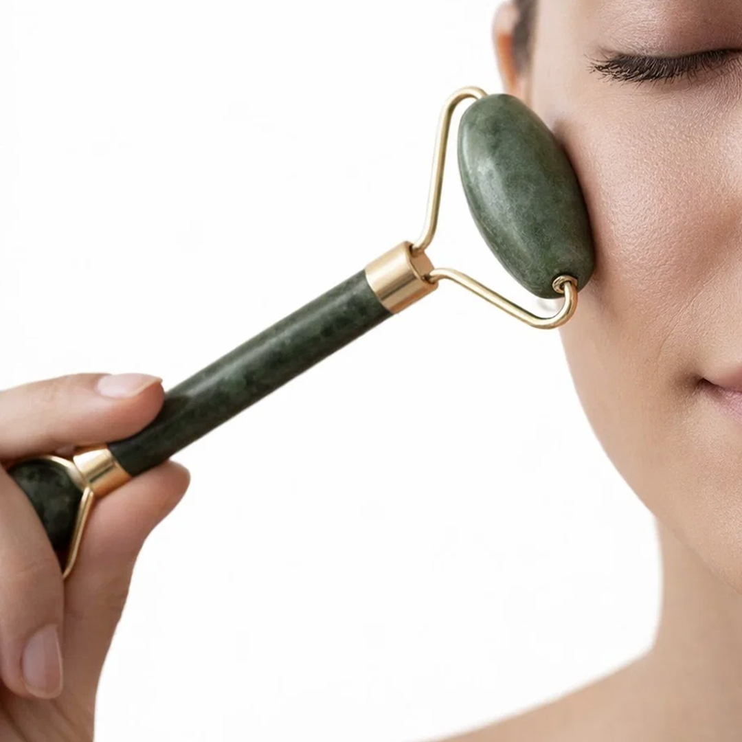 Bleuface - Jade Roller & Gua Sha texture gel cream