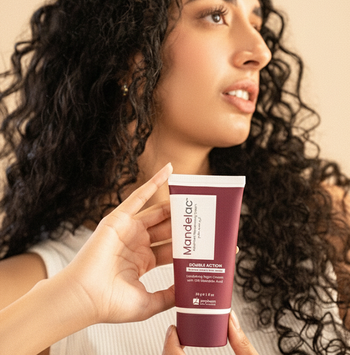 Jenpharm Mandelac Double Action Night Cream 30G texture gel cream