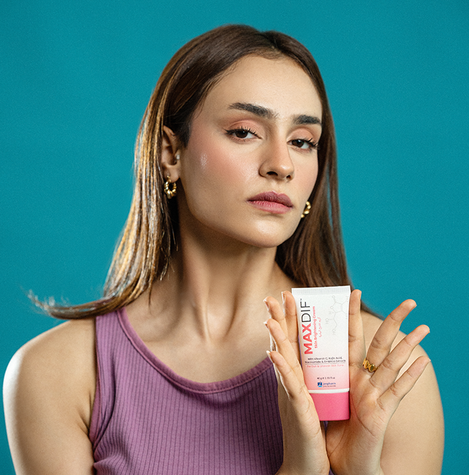Jenpharm Maxdifskin Brightening Cream Maximum Difference 40G ingredients label