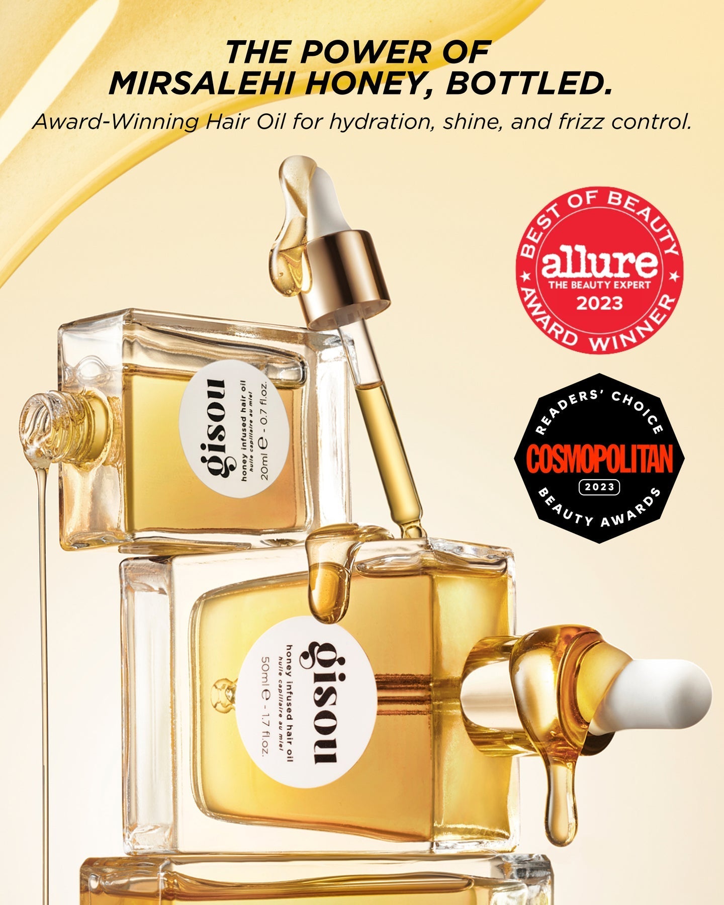 Gisou Honey Infused Hair Oil 50ml