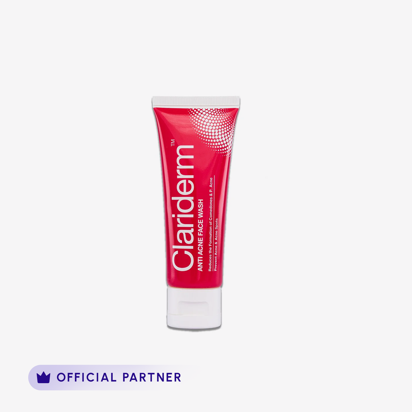 Rederm - Clariderm Anti-Acne Face Wash 60Ml front packaging