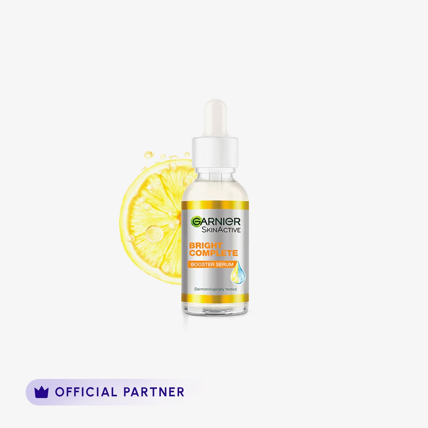Garnier Skin Active Bright Complete Vitamin C Booster Serum 30 Ml - Contains Niacinamide front packaging