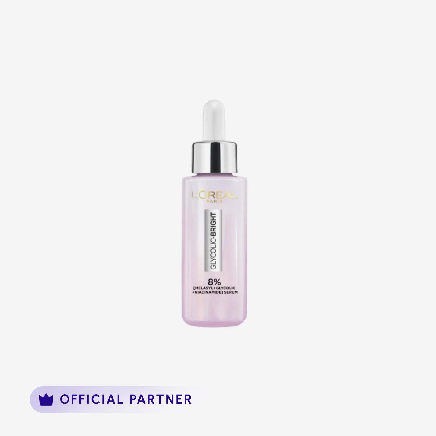 L'Oreal Paris Glycolic Bright Instant Glowing Face Serum before after skin results