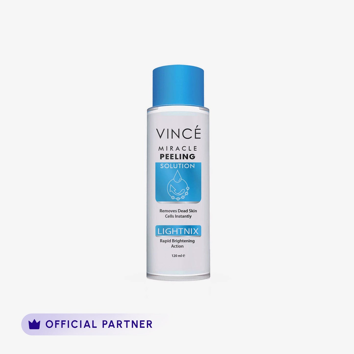 Vince - Miracle Peeling Solution - 120ml front packaging