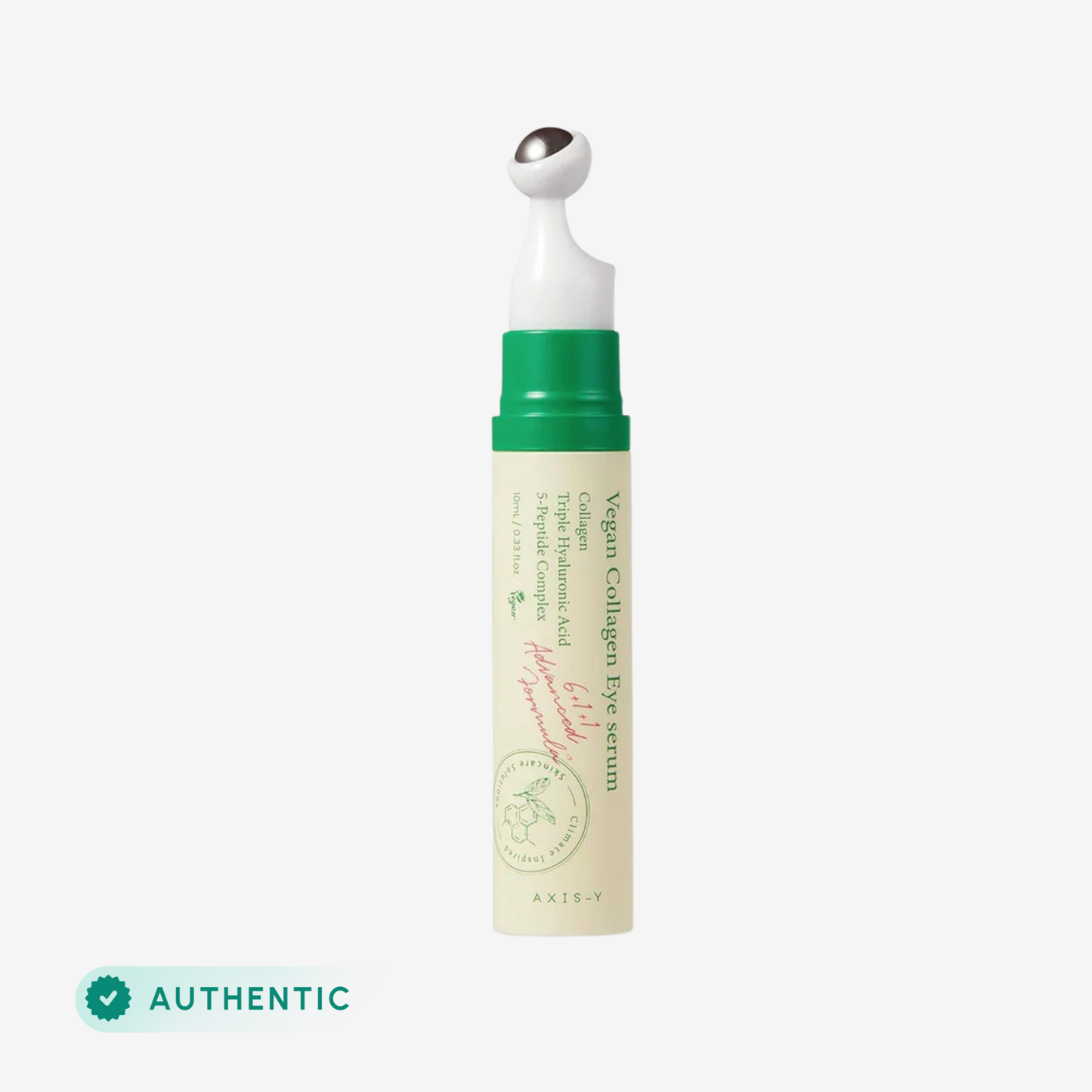 Axis-Y Vegan Collagen Eye Serum 10ml front packaging