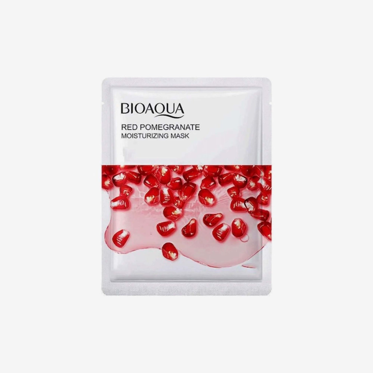 Bioaqua Red Pomegranate Facial Mask - 1 PC front packaging