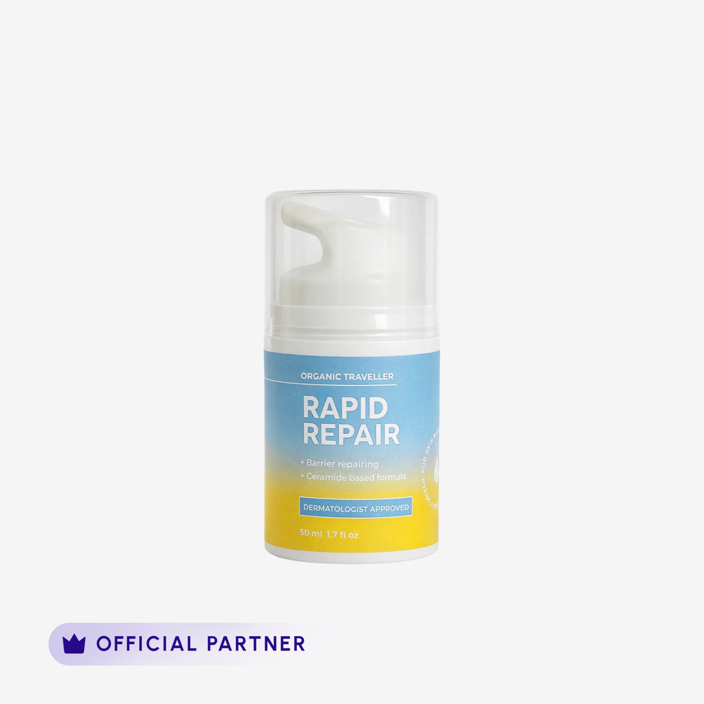 Organic Traveller - Rapid Repair: Skin Repairing Moisturiser how to use steps