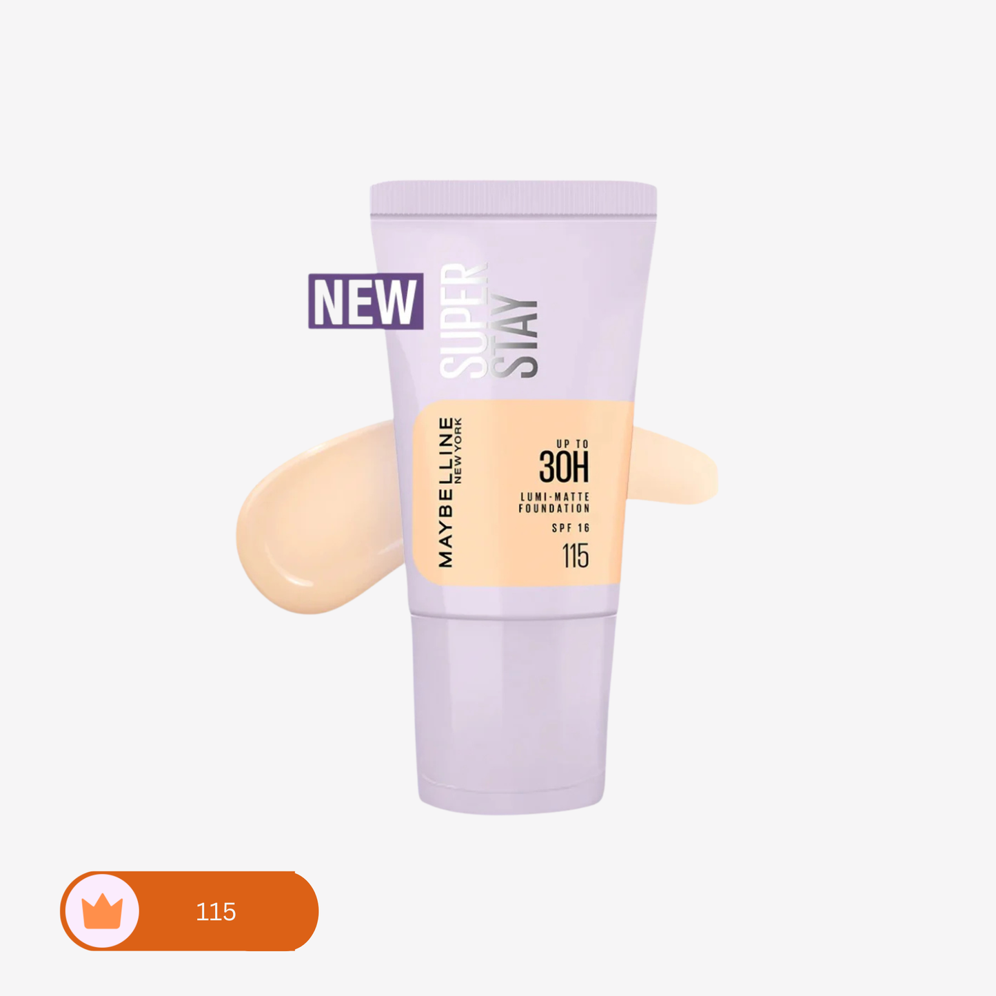 Maybelline - New York Superstay Lumi Matte Liquid Foundation 18ML front packaging