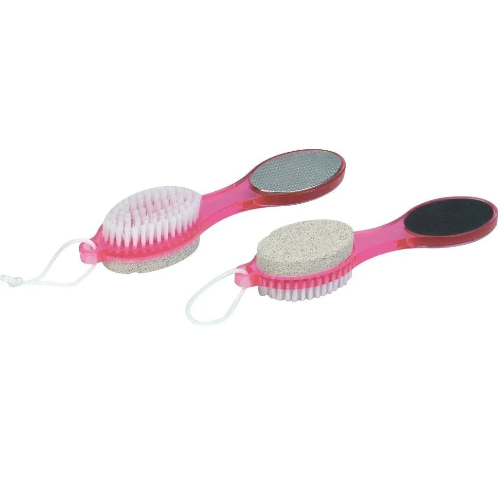 Facial Beauty - Pedicure Paddle Brush jar close up