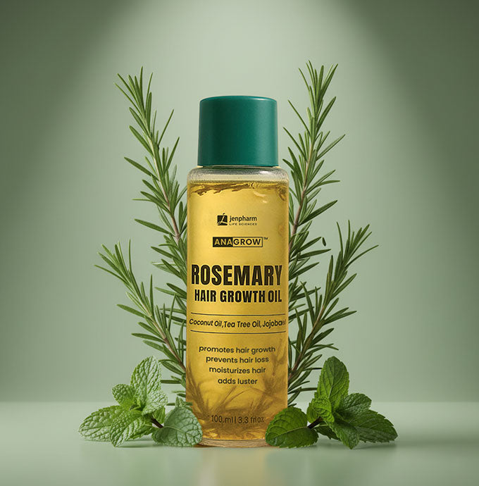 Jenpharm - Anagrow Rosemary Hair Oil texture gel cream
