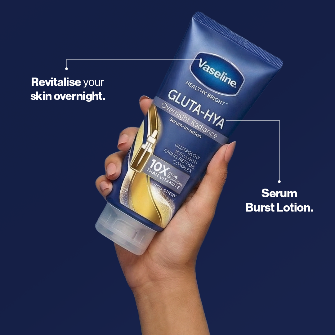 Vaseline - Gluta Hya Overnight Radiance Repair - 70ml suitable skin types