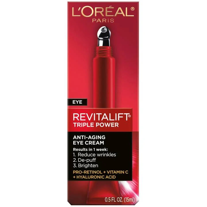 L'Oreal REVITALIFT
Triple Power Eye Treatment