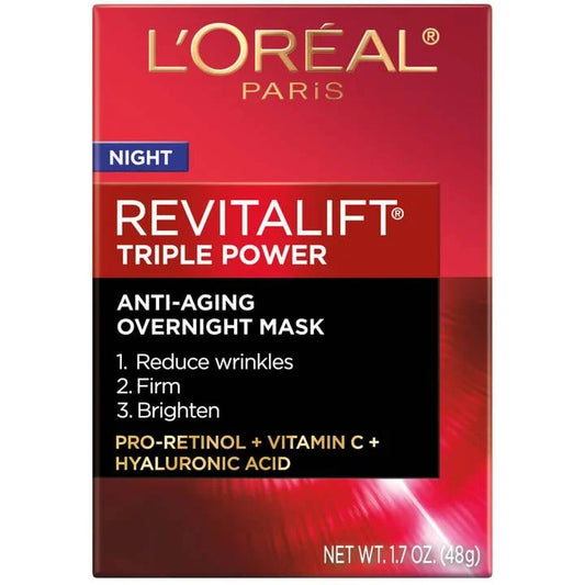 L'Oreal Revitallift Triple Power Anti-Aging Overnight Mask 48g