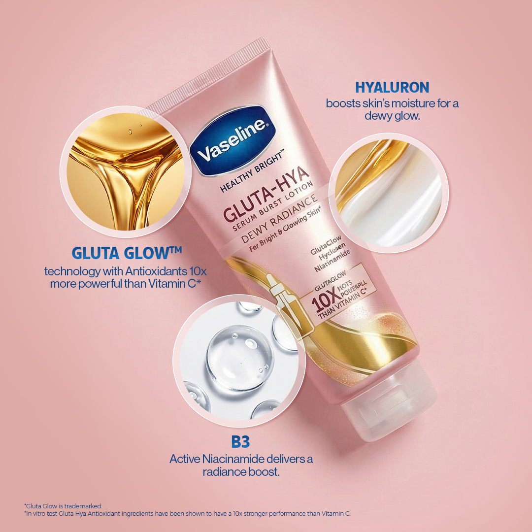 Vaseline - Gluta Hya Dewy Radiance - 70ml Korean skincare Pakistan