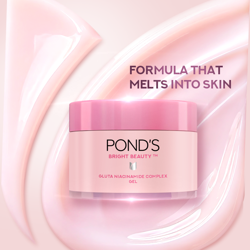 POND's - Bright Beauty Gel - 50g before after skin results