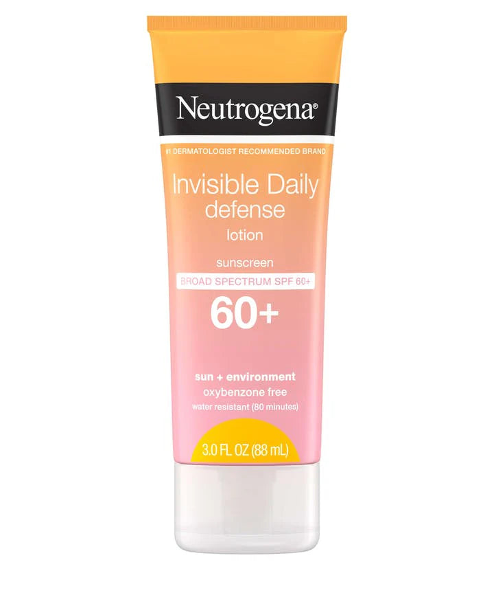 Neutrogena Invisible Daily Defense Sunscreen Lotion SPF 60+ 88ml