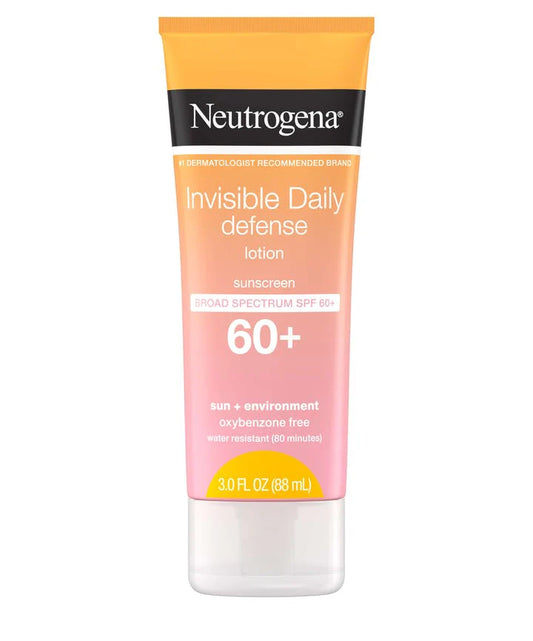 Neutrogena Invisible Daily Defense Sunscreen Lotion SPF 60+ 88ml