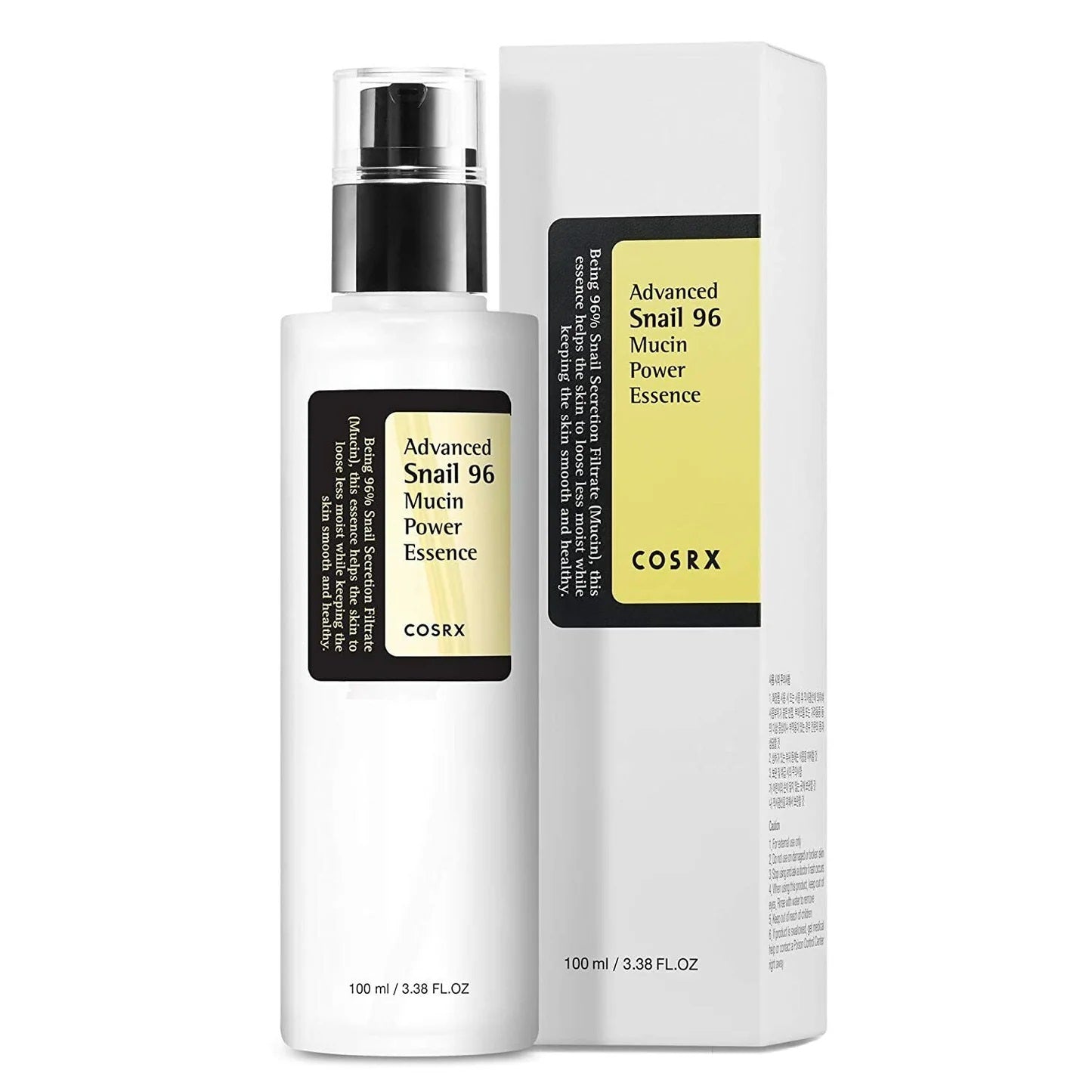 Cosrx Advanced Snail 96 Mucin Power Essence 100 Ml front packaging