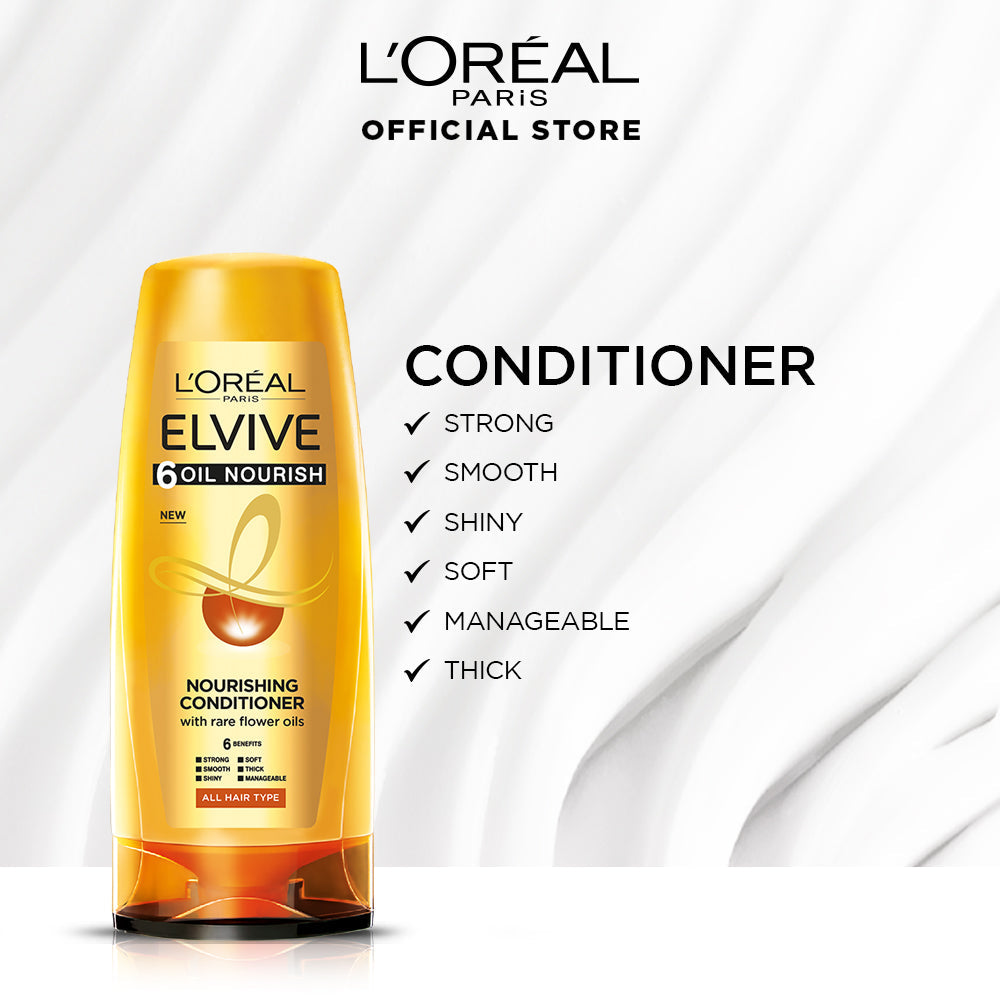 L'Oreal Paris 6 Oil Nourish Conditioner 175Ml texture gel cream