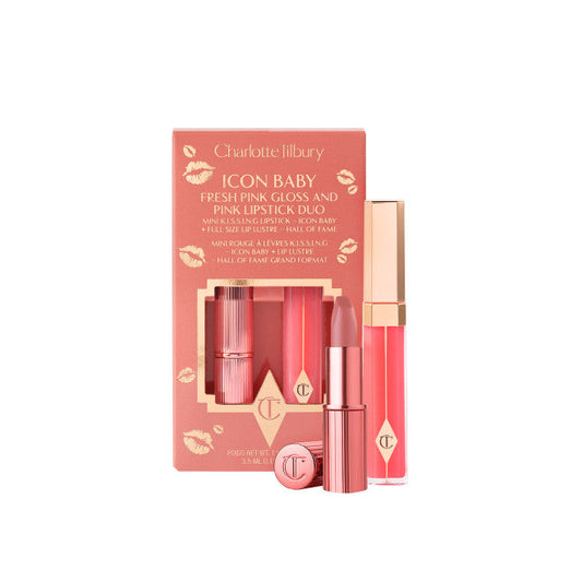 Charlotte Tilbury GLOSS & LIPSTICK DUO - ICON BABY