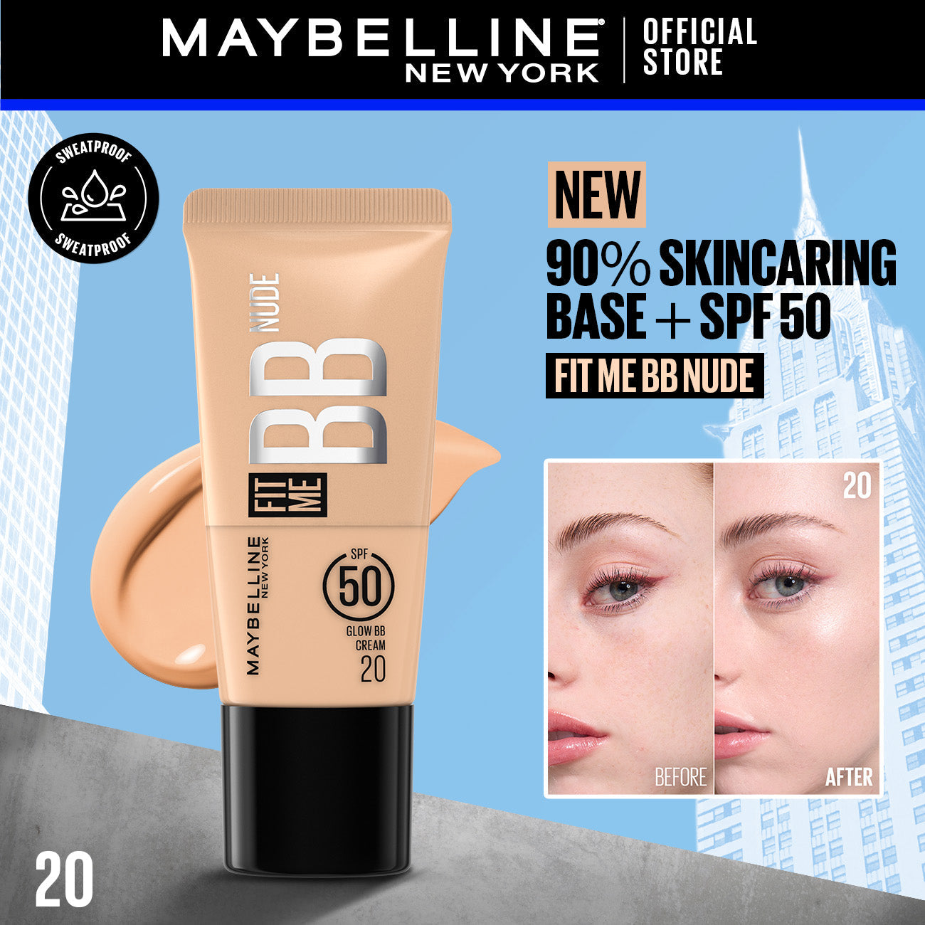 Maybelline - Fit Me BB Nude Cream image 12