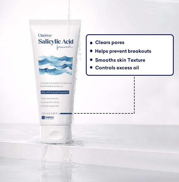 Jenpharm - Salicylic Acid Face Wash jar close up