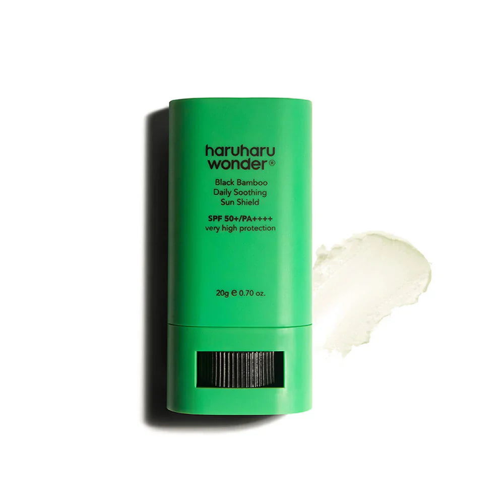 HARUHARU WONDER BLACK BAMBOO DAILY SOOTHING SUN SHIELD spf50+ unscented