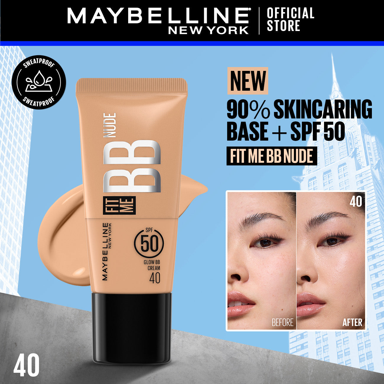 Maybelline - Fit Me BB Nude Cream image 14