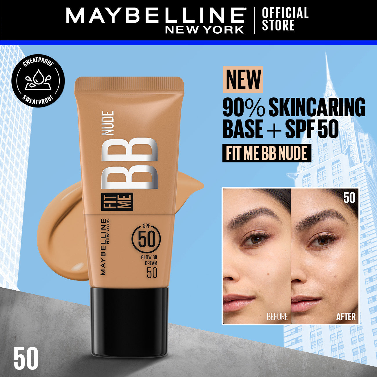 Maybelline - Fit Me BB Nude Cream image 15