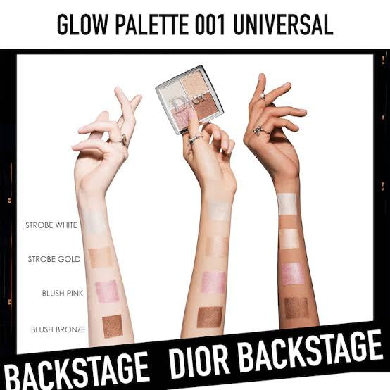 Dior BACKSTAGE Glow Face Palette - 001 Universal