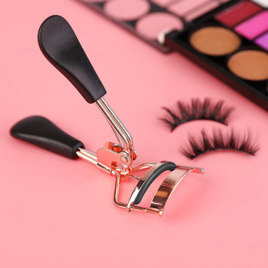 Facial Beauty - Portable Eyelash Curler With Silicone Pad front packaging