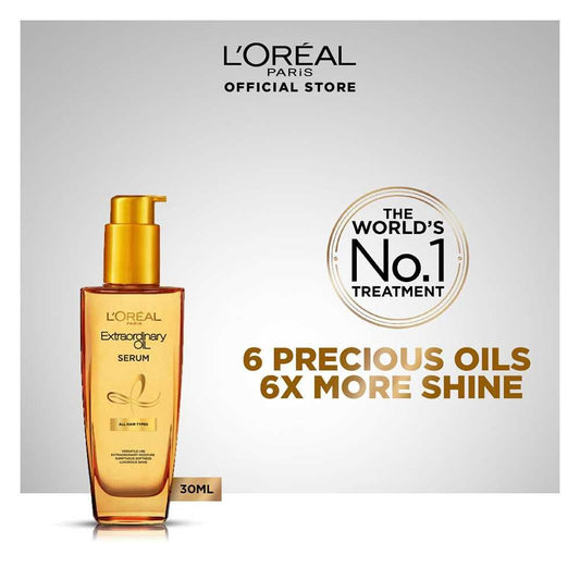 L'Oreal Paris Elvive Extraordinary Oil Serum 30Ml front packaging