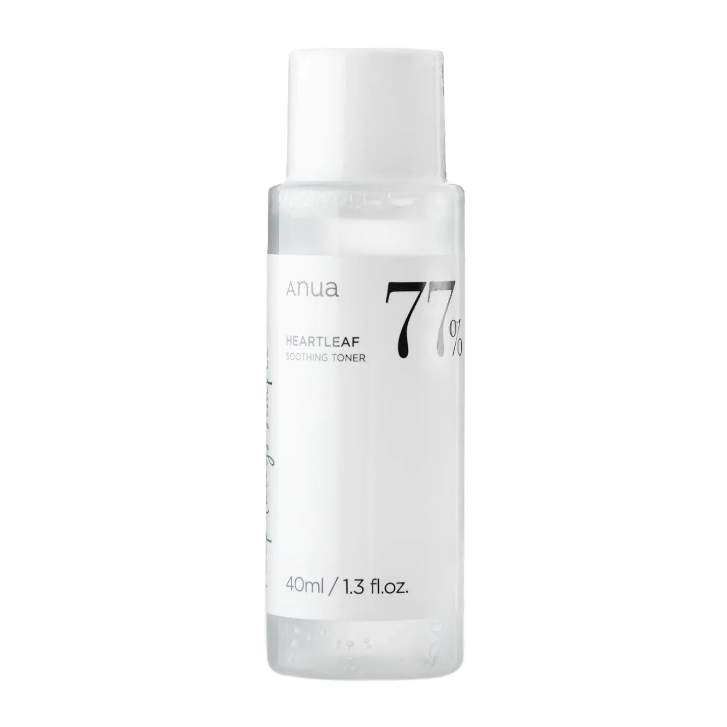Anua Heartleaf 77% Soothing Toner/40ml front packaging
