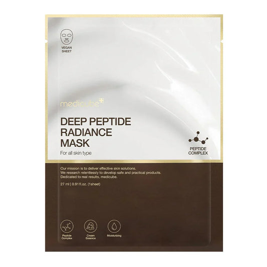 Medicube - Deep Peptide Radiance Mask - 27ml front packaging