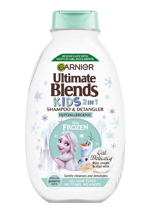 GARNIER ULTIMATE BLENDS KIDS
2in1 Shampoo & Detangler 250ml