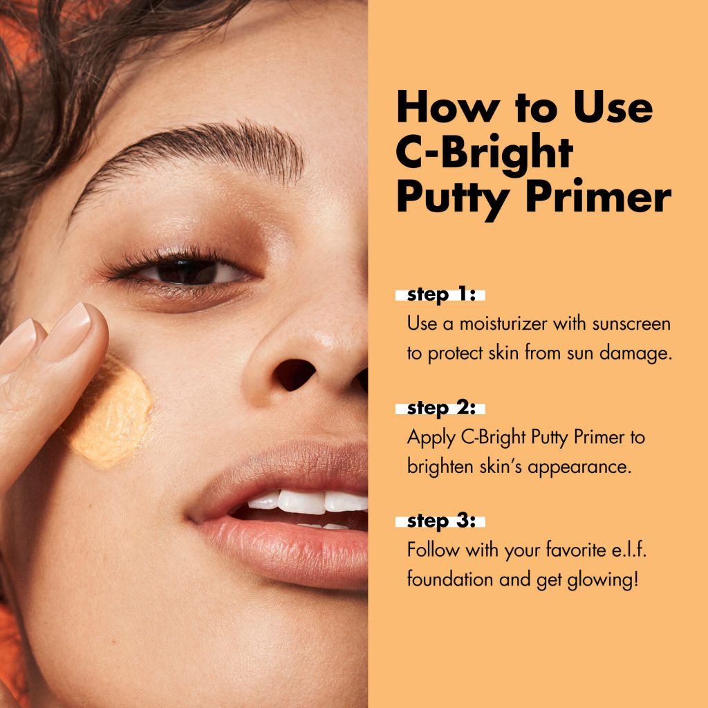 E.L.F. C-Bright Putty Primer - Universal Sheer