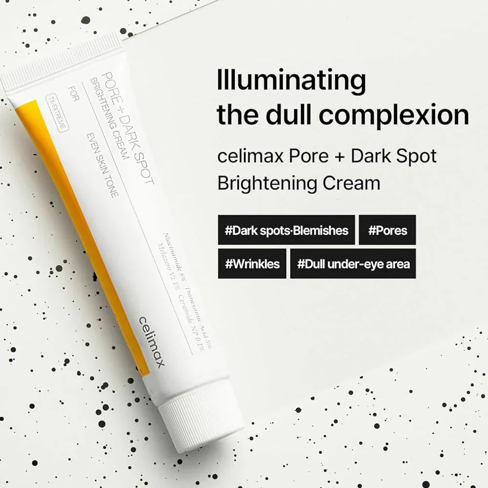 Celimax - Pore+Dark Spot Brightening Cream 35ml texture gel cream