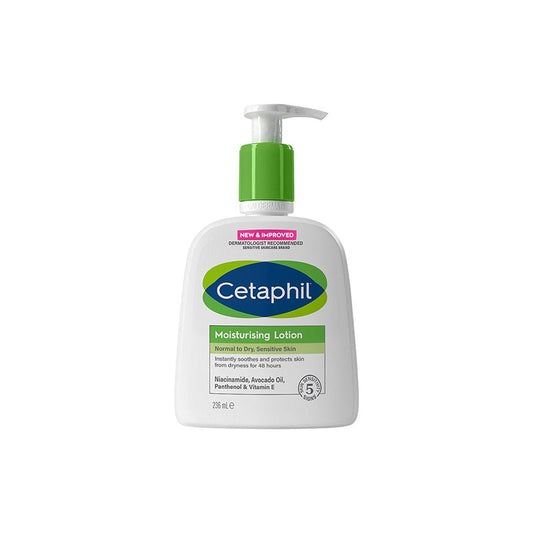 CETAPHIL MOISTURIZING LOTION DRY TO NORMAL, SENSITIVE SKIN (FACE/BODY) 236ml